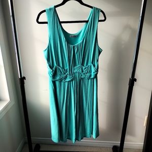 GUC Ricki's Teal Jersey Knit Dress  XL